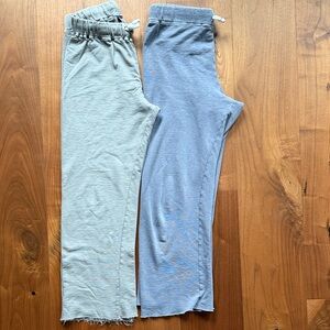 JAMES PERSE / Cropped Supima Cotton Gerry Pants / Joggers Lounge 2-pack / M